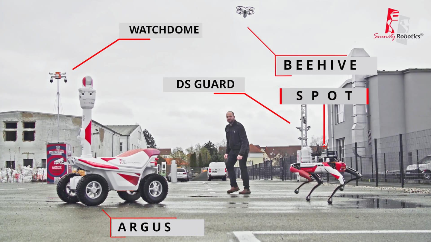 WatchDOME® und Security-Robotics