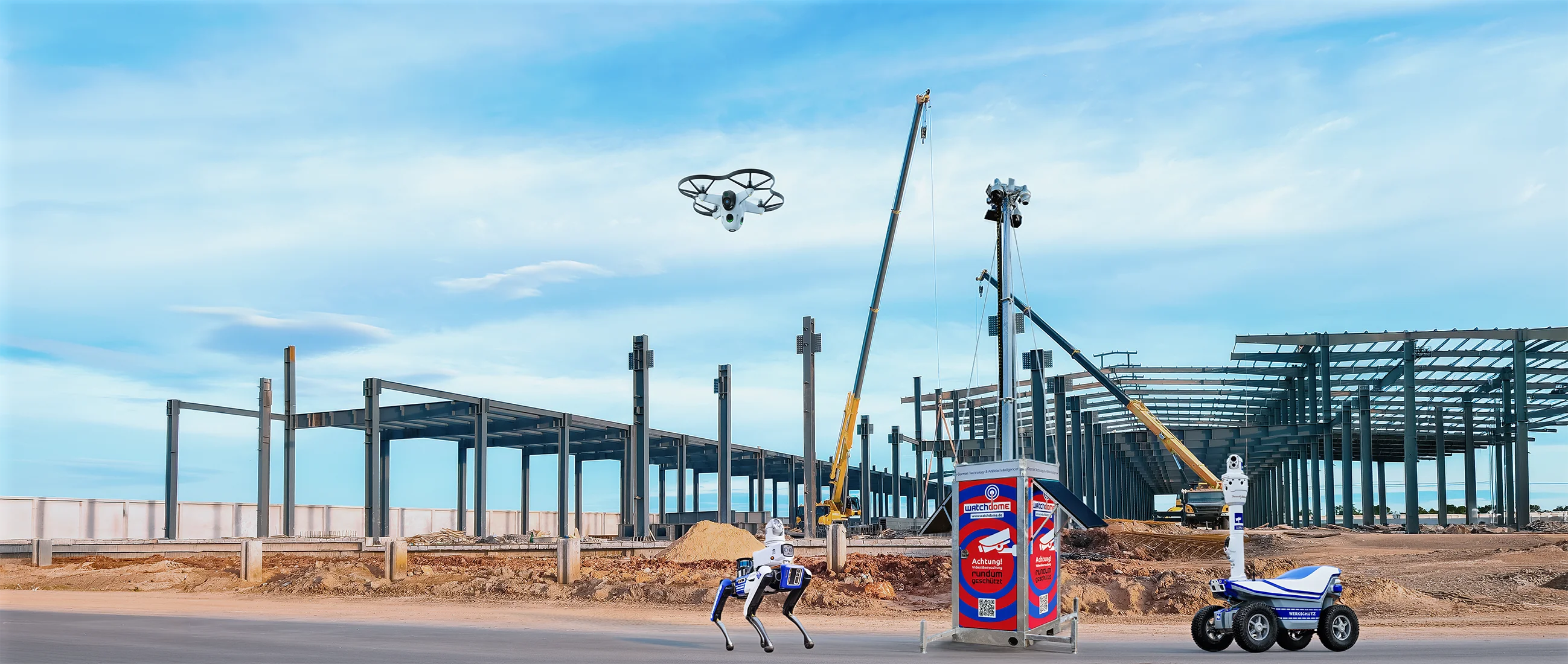 WatchDOME® - Baustellenüberwachung